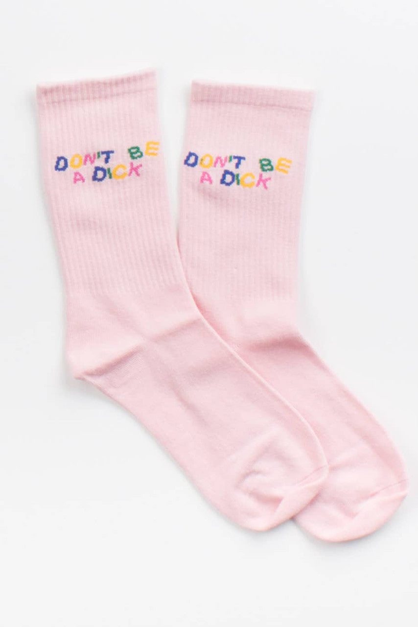Don't Be A Dick Socks 1