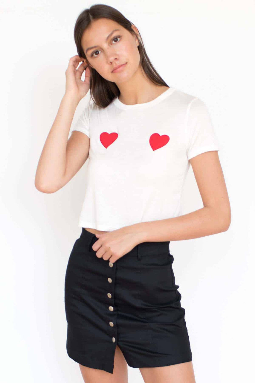Double Heart Tee