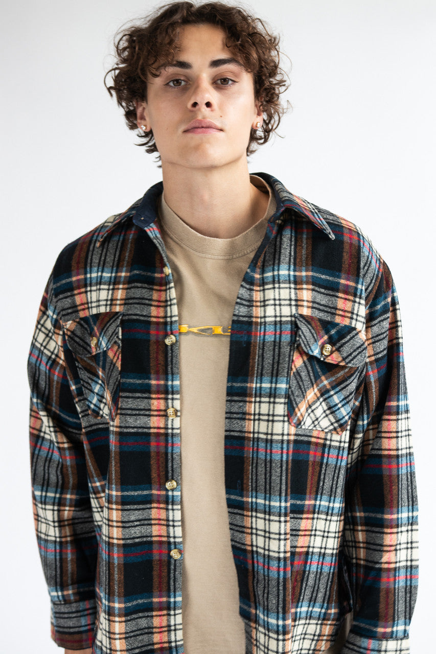 Vintage Christopher Rand Flannel Shirt (1980s)