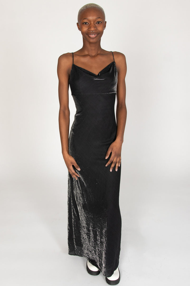 black metallic dress Floral Jacquard Mini - Event Dresses size short prom dresses under $200 Black Metallic Long Dress L