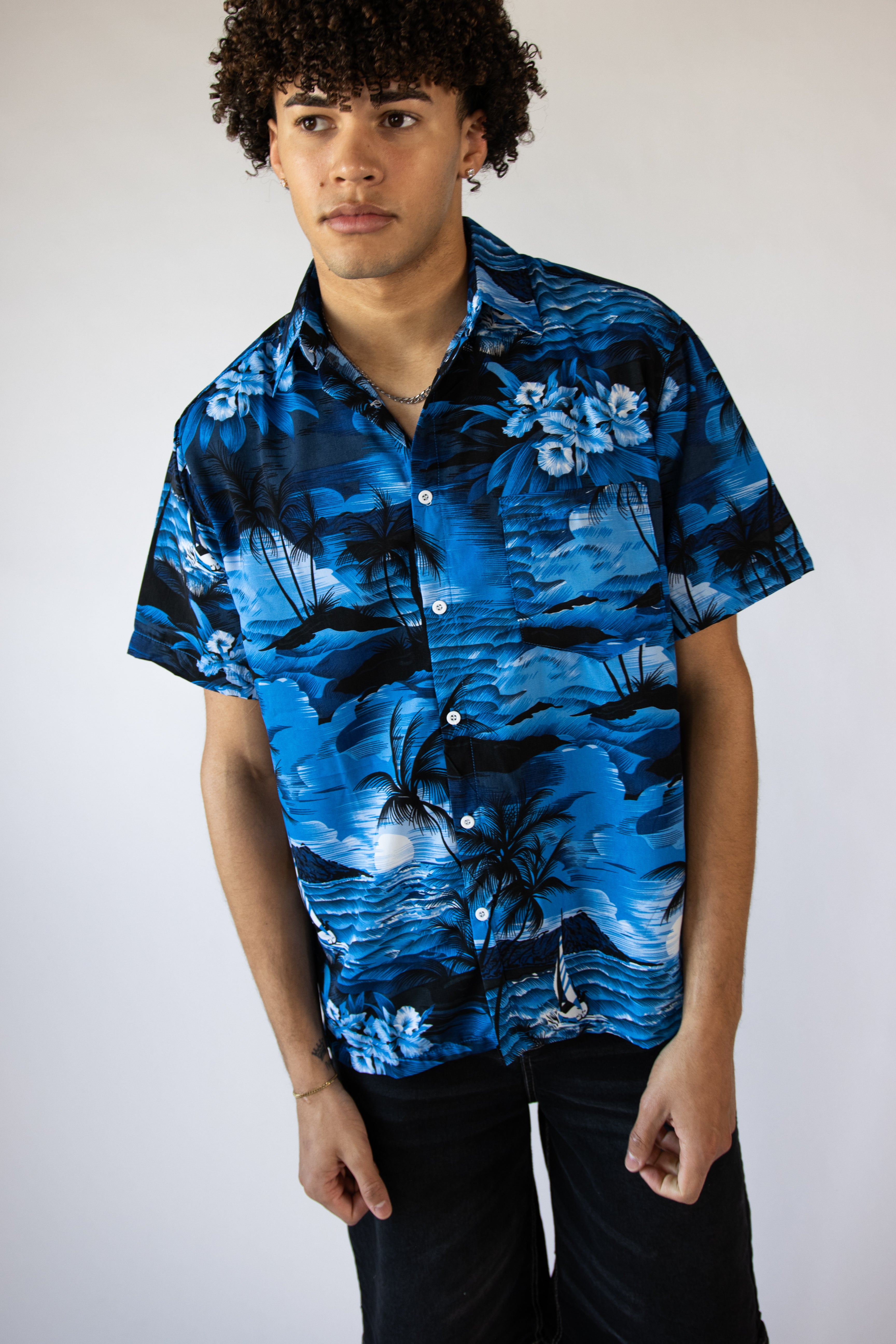 Dusk Oasis Hawaiian Shirt