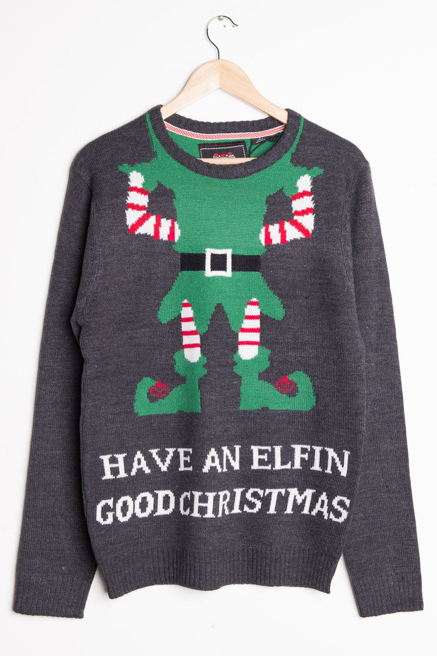 Elfin Good Christmas Sweater