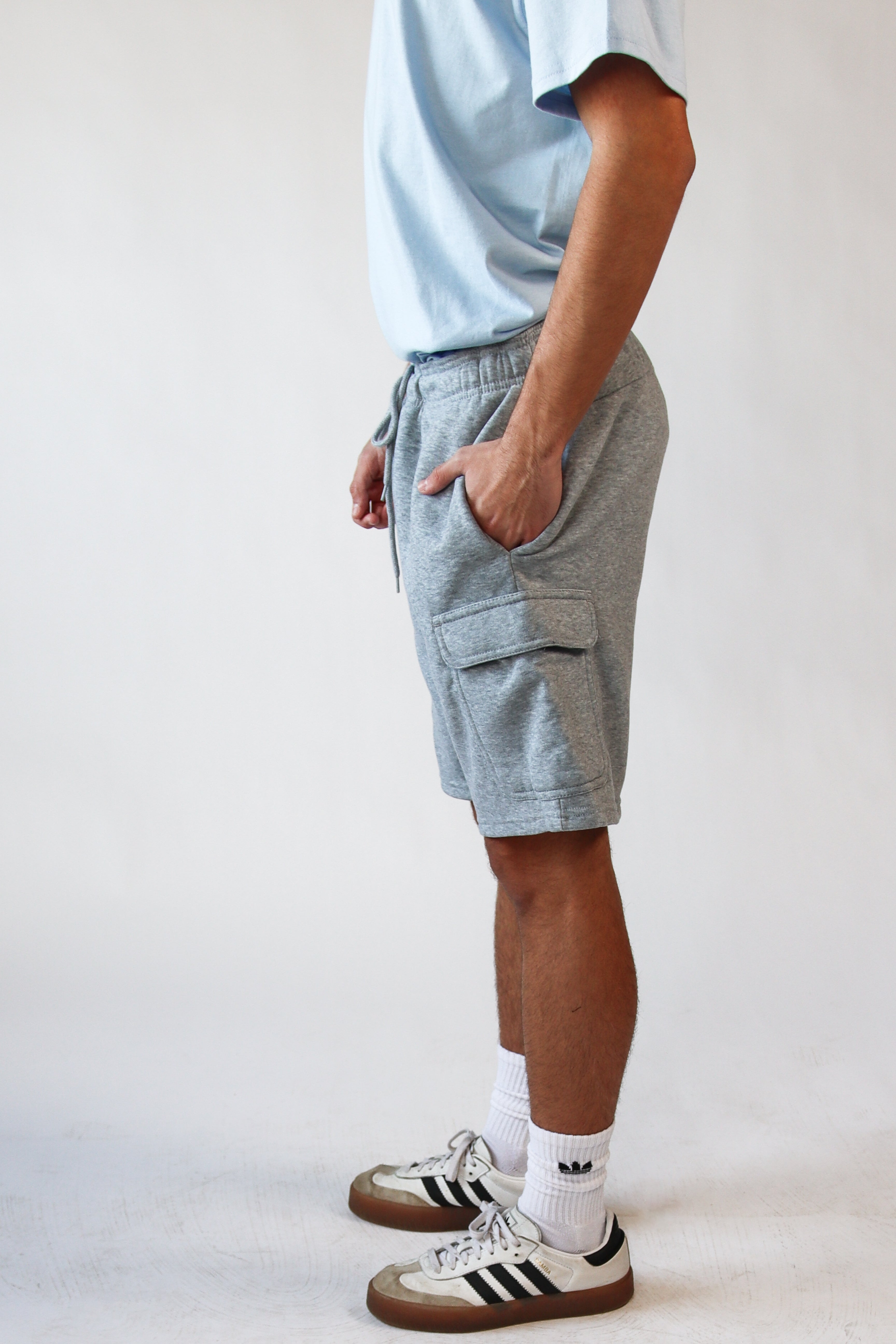 Fleece Cargo Sweatshorts