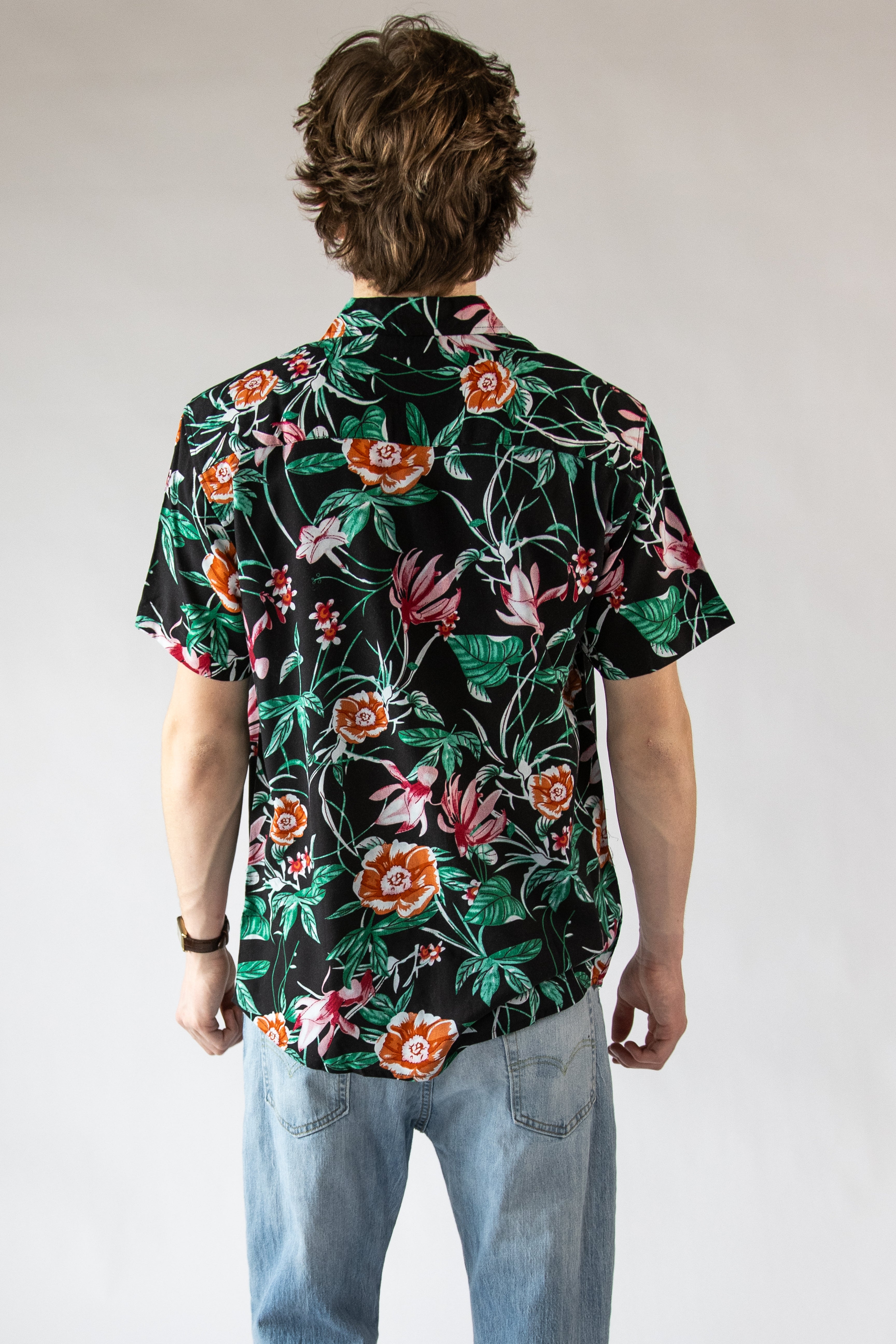 Vibrant Florals Hawaiian Shirt
