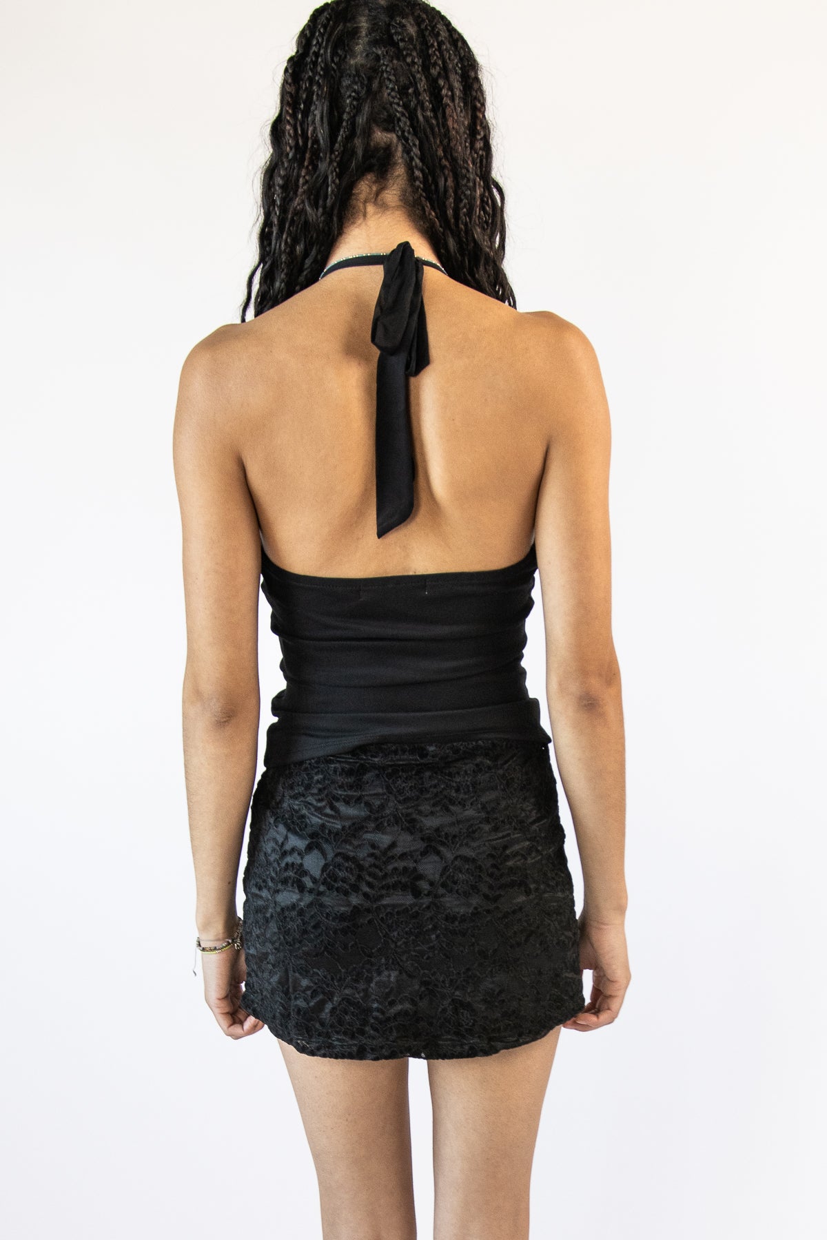 Floral Lace Mini Skort