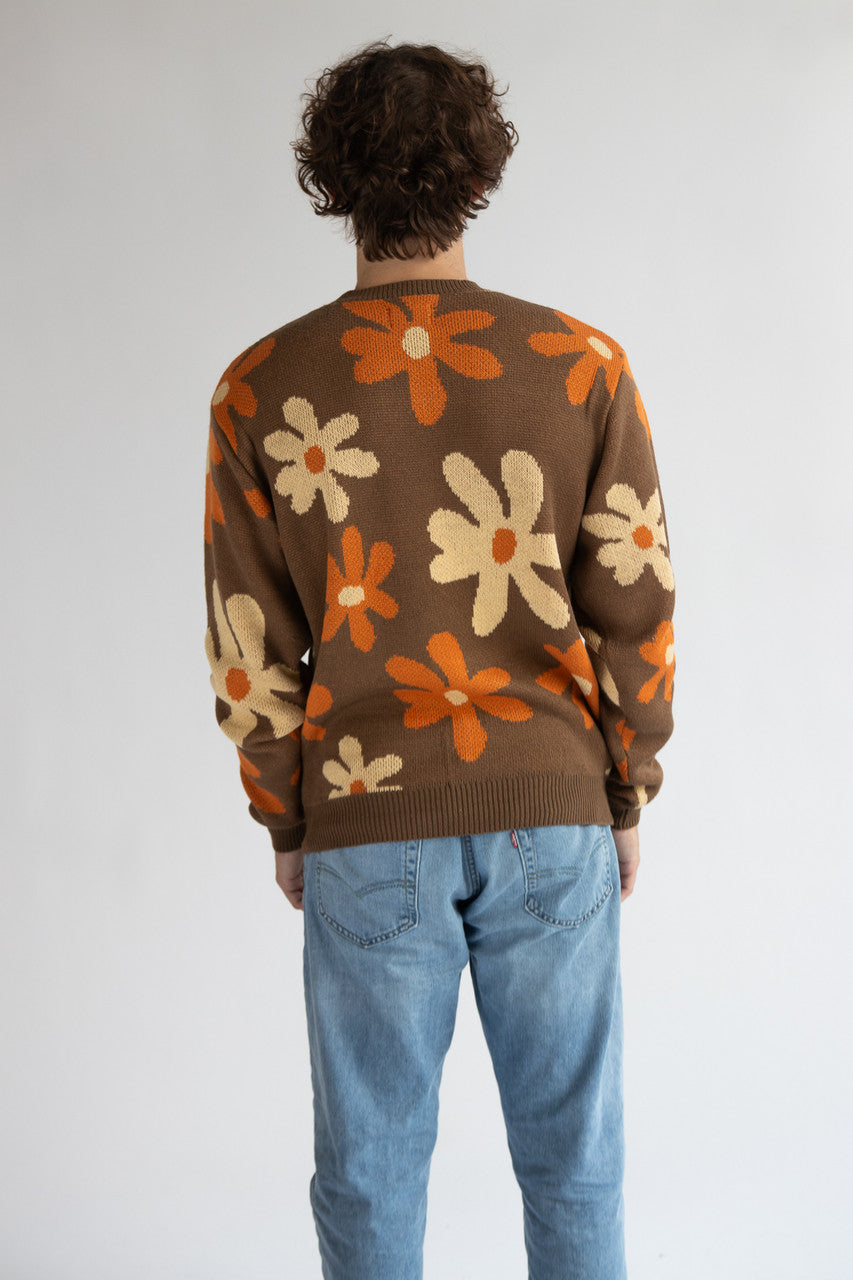 Mod Floral Sweater