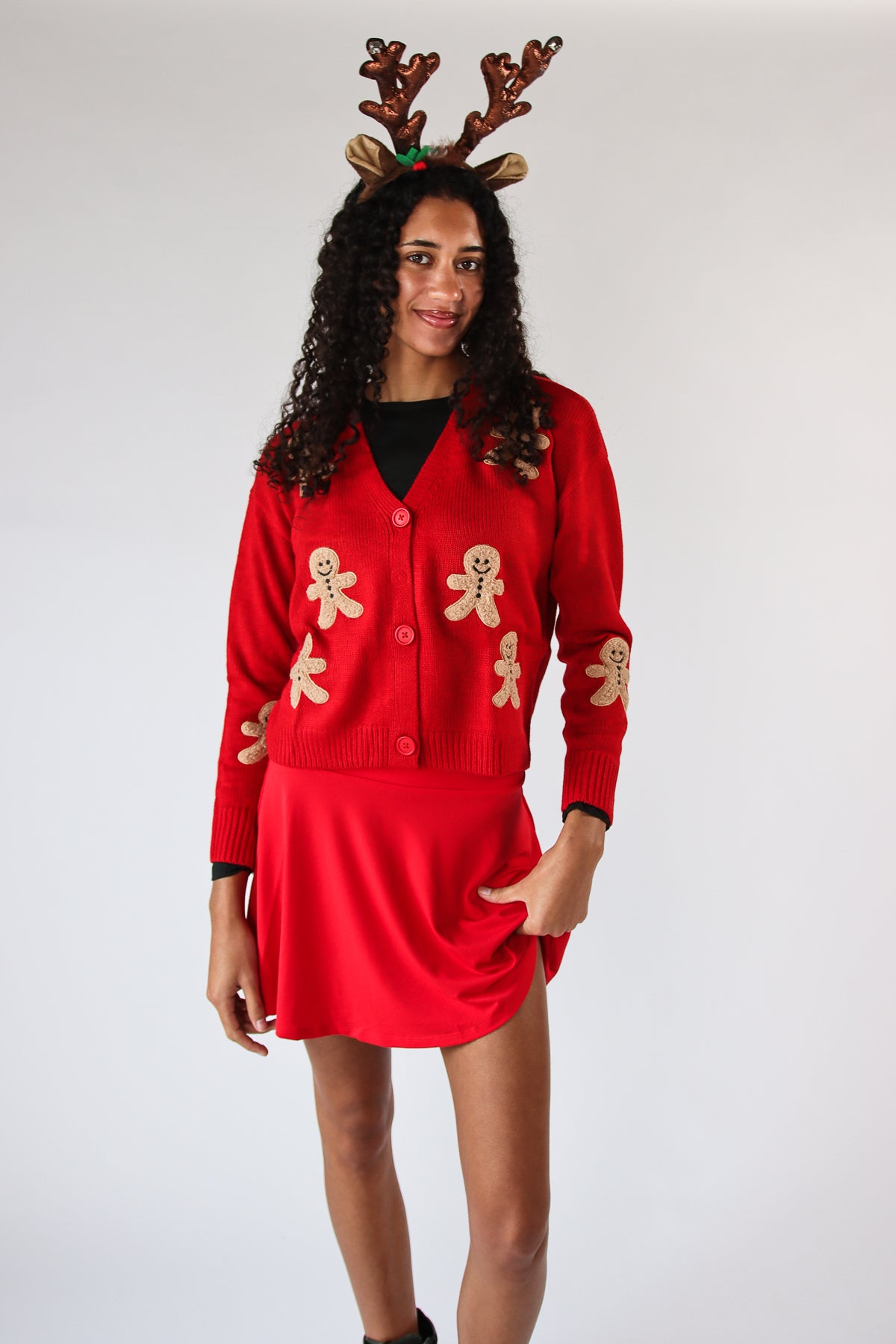 Gingerbread Pal Cardigan