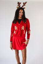 Gingerbread Pal Cardigan