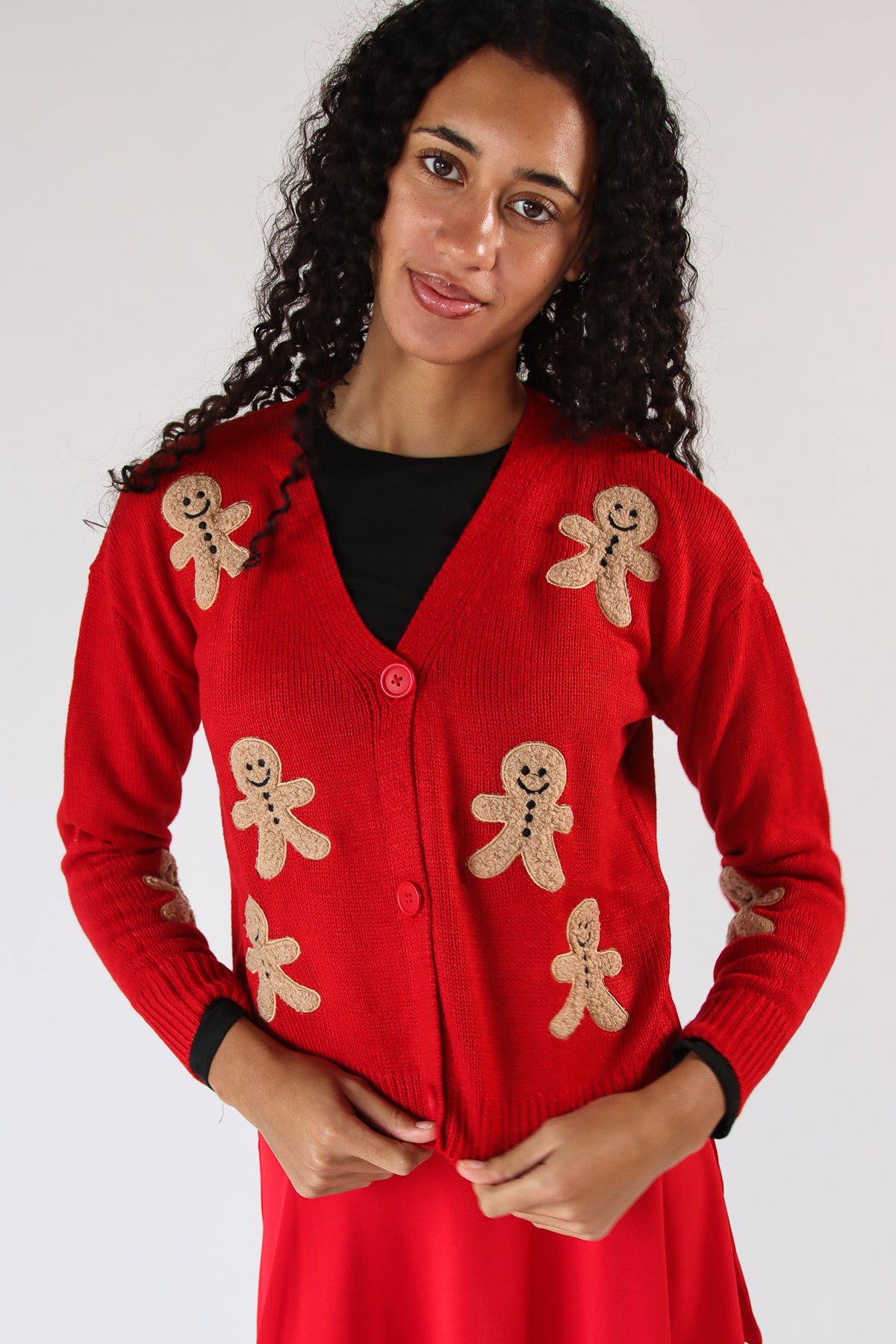 Gingerbread Pal Cardigan