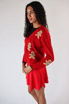 Gingerbread Pal Cardigan