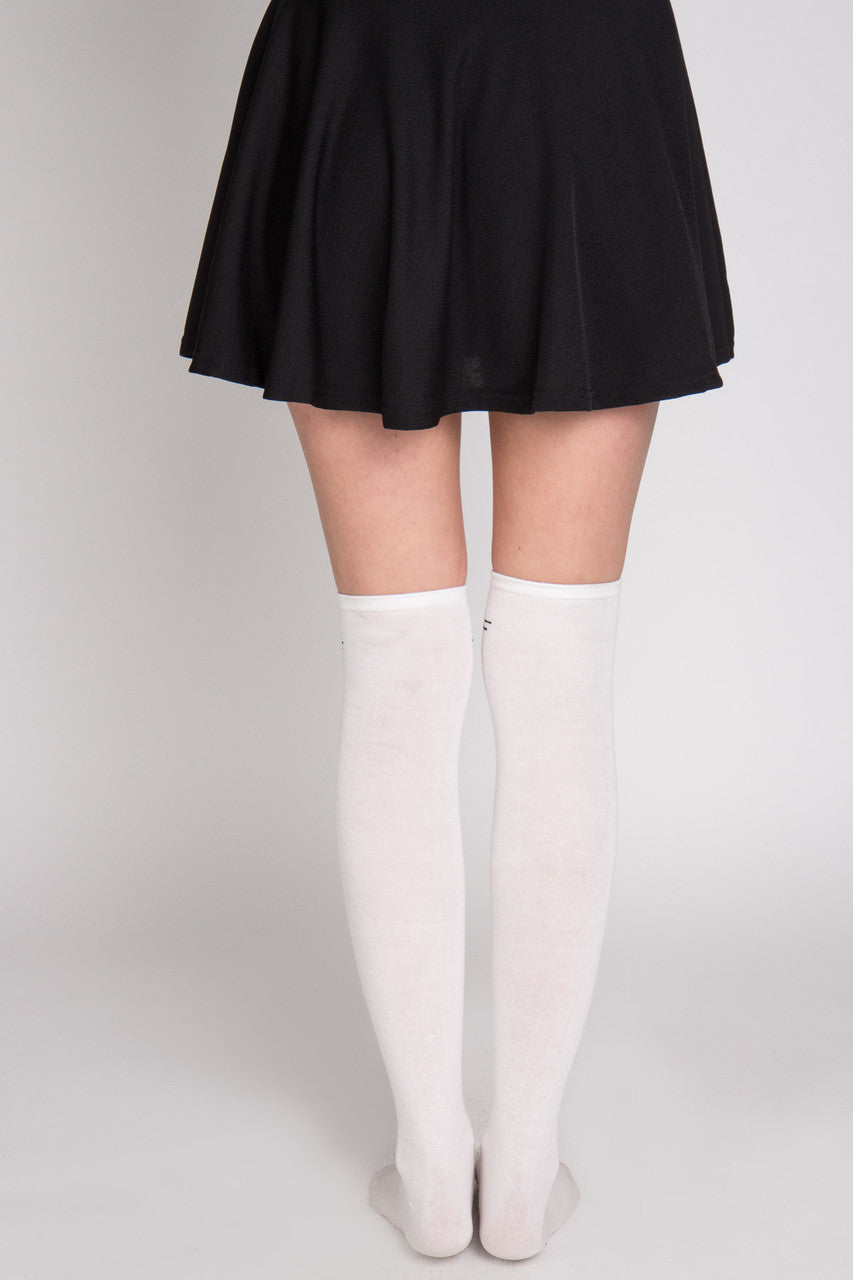 Kitty Knee High Socks