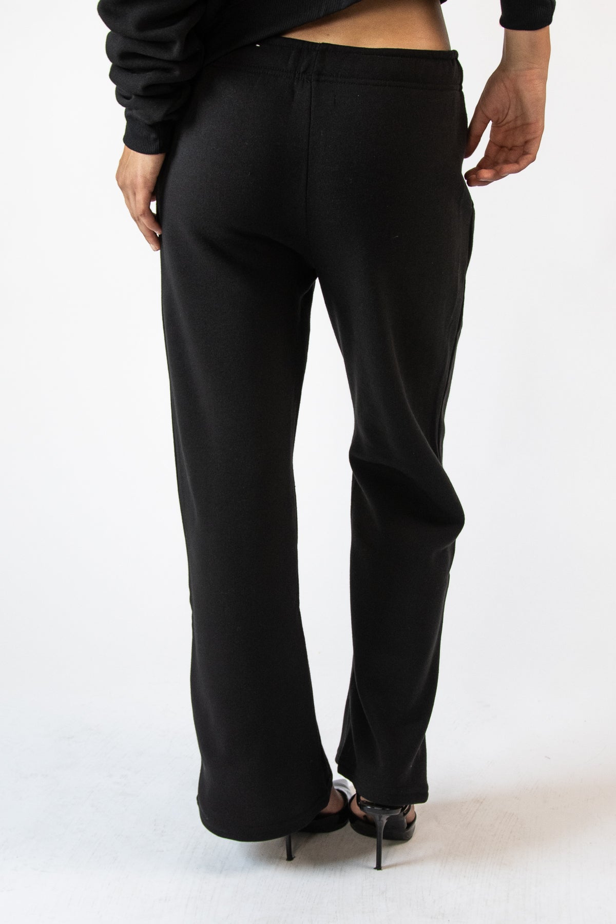 Graphic Applique Wide Leg Sweatpants