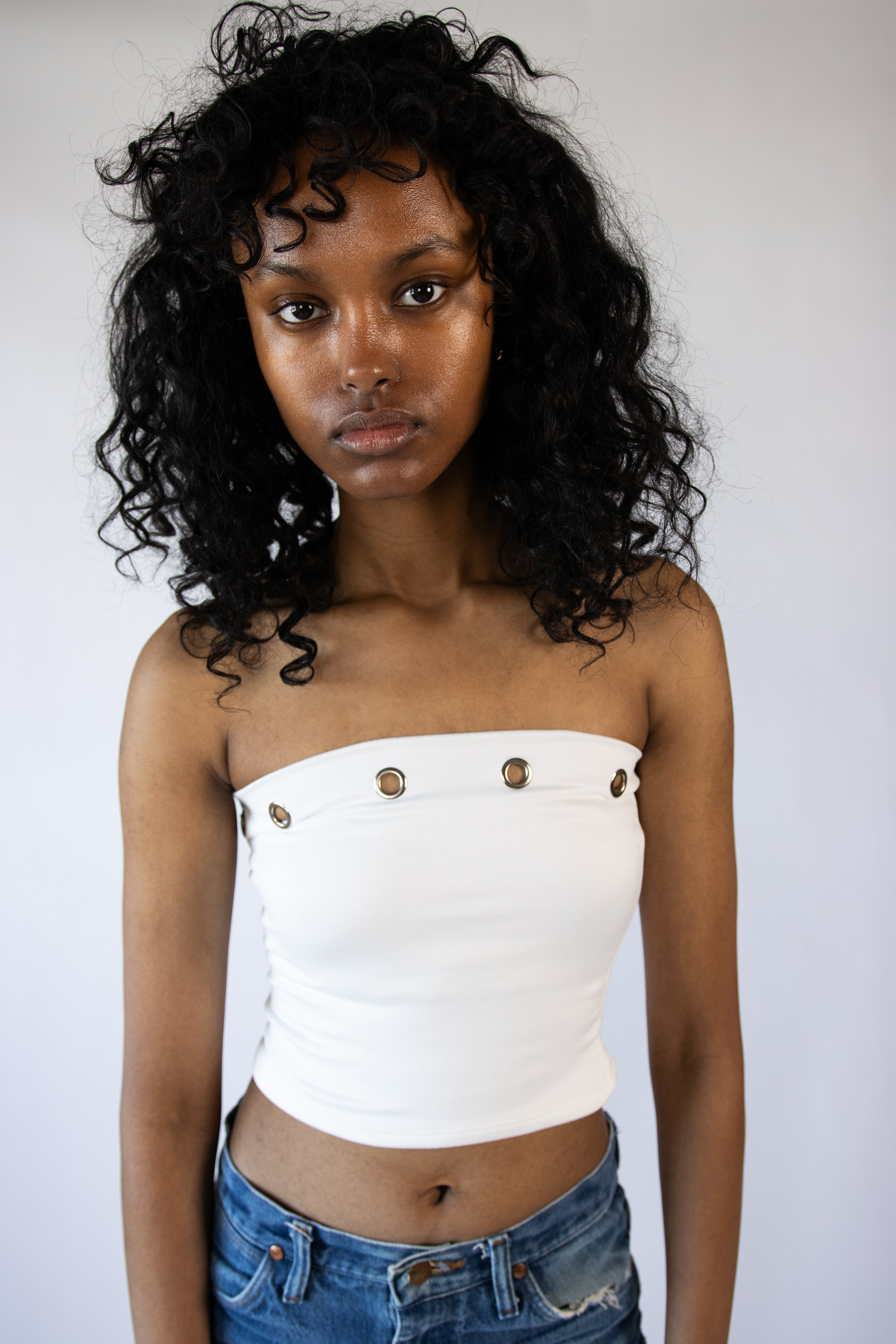 Grommet Tube Top