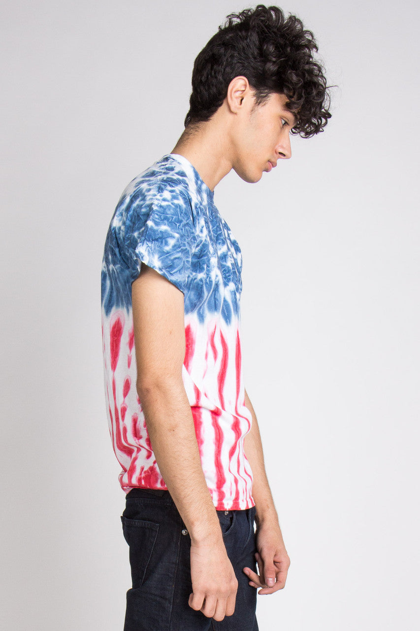 Flag Tie Dye Tee