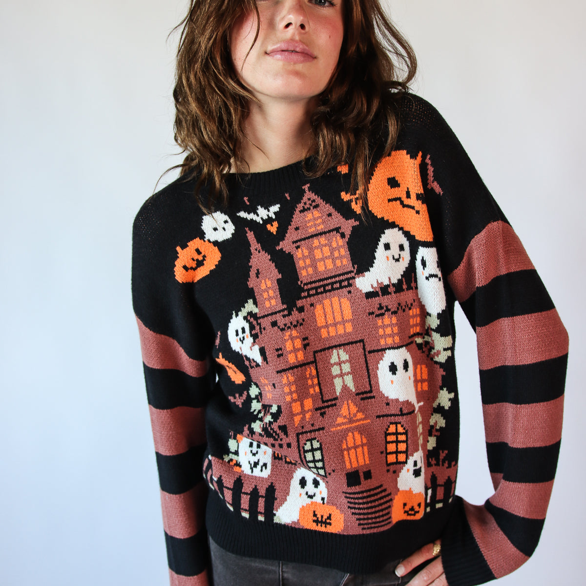 Haunted House Jumpsuit in October Mood main image 1