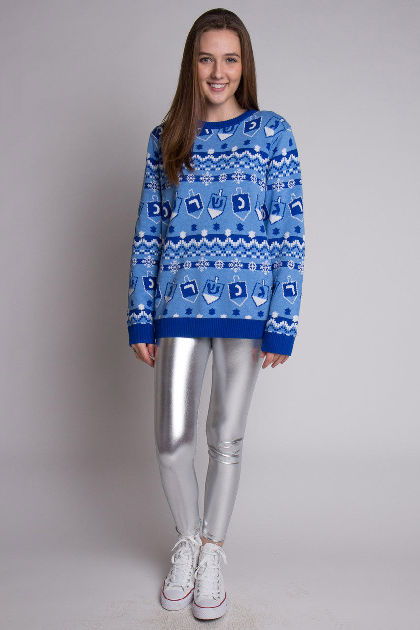 Hanukkah Fair Isle Sweater