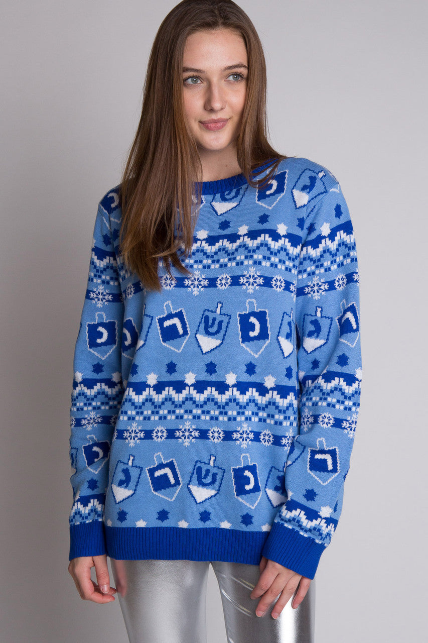 Hanukkah Fair Isle Sweater