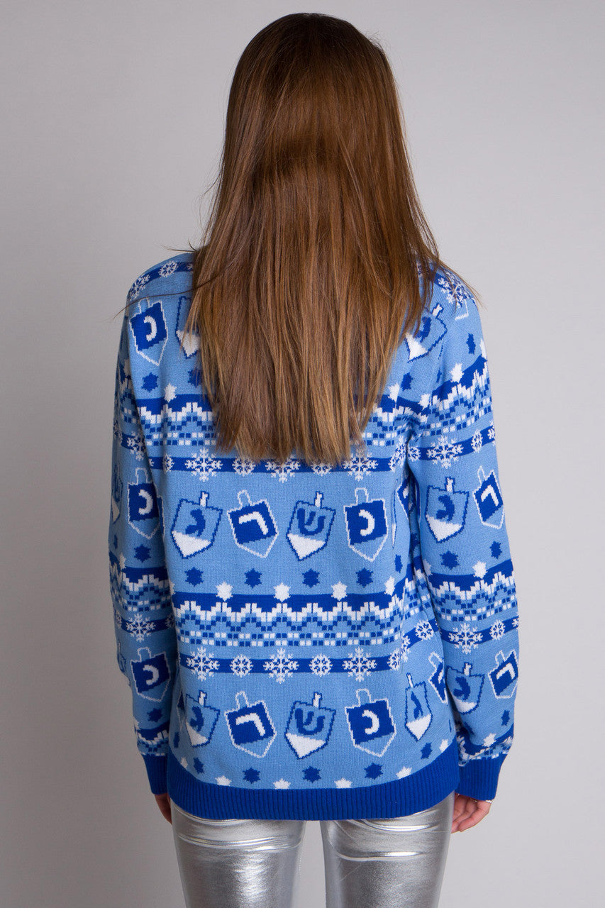 Hanukkah Fair Isle Sweater