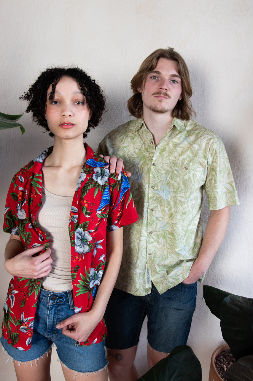 Vintage Style Mystery Hawaiian Shirt