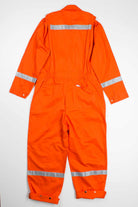 Hi-Vis Blaze Orange Utility Workwear Coveralls