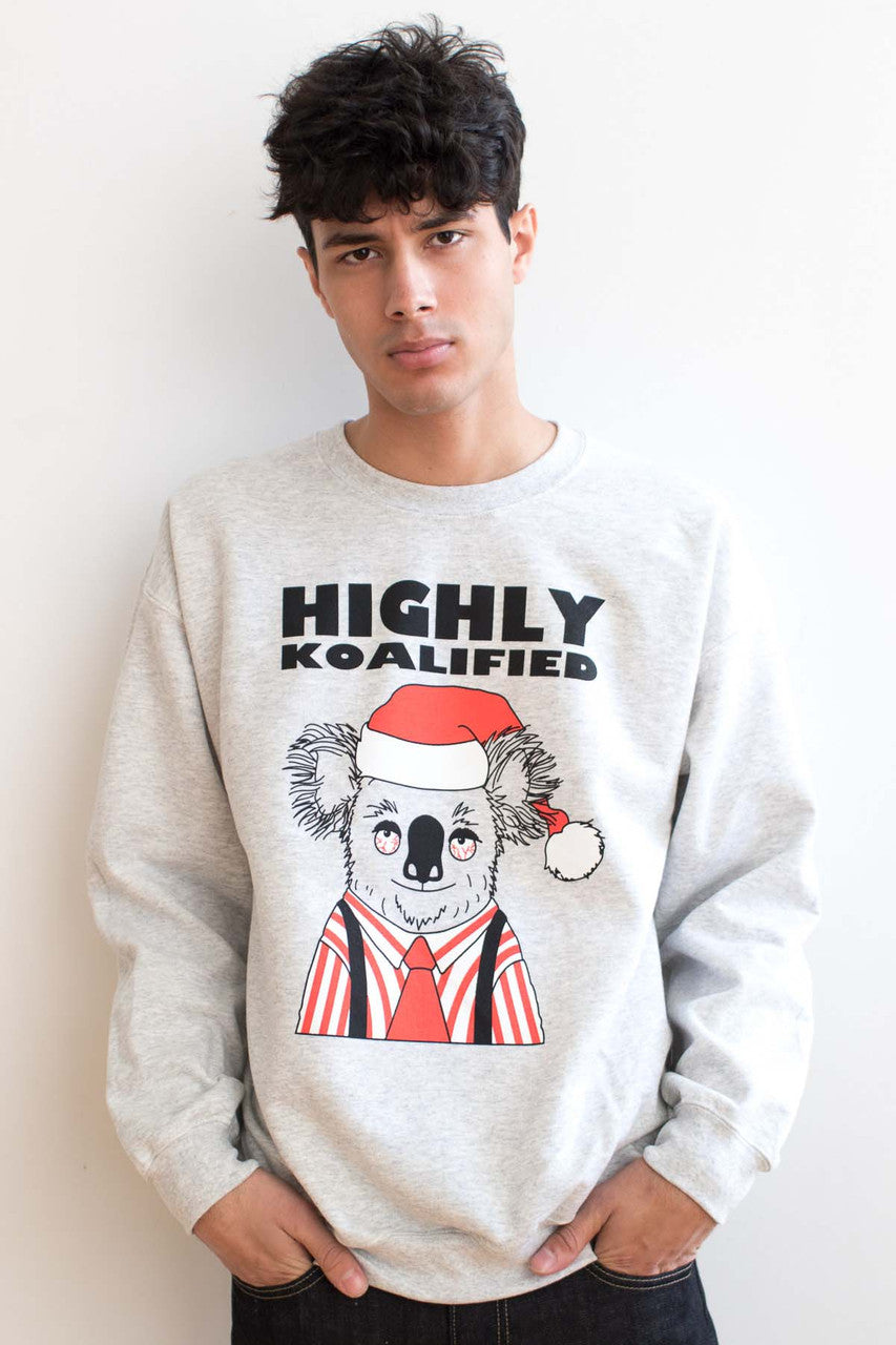 Highly Koalified Christmas Sweatshirt