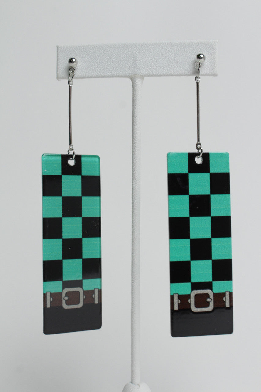 Anime Domino Earrings