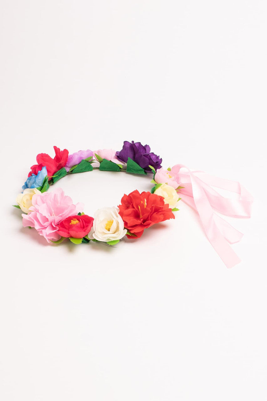 Multicolor Floral Crown