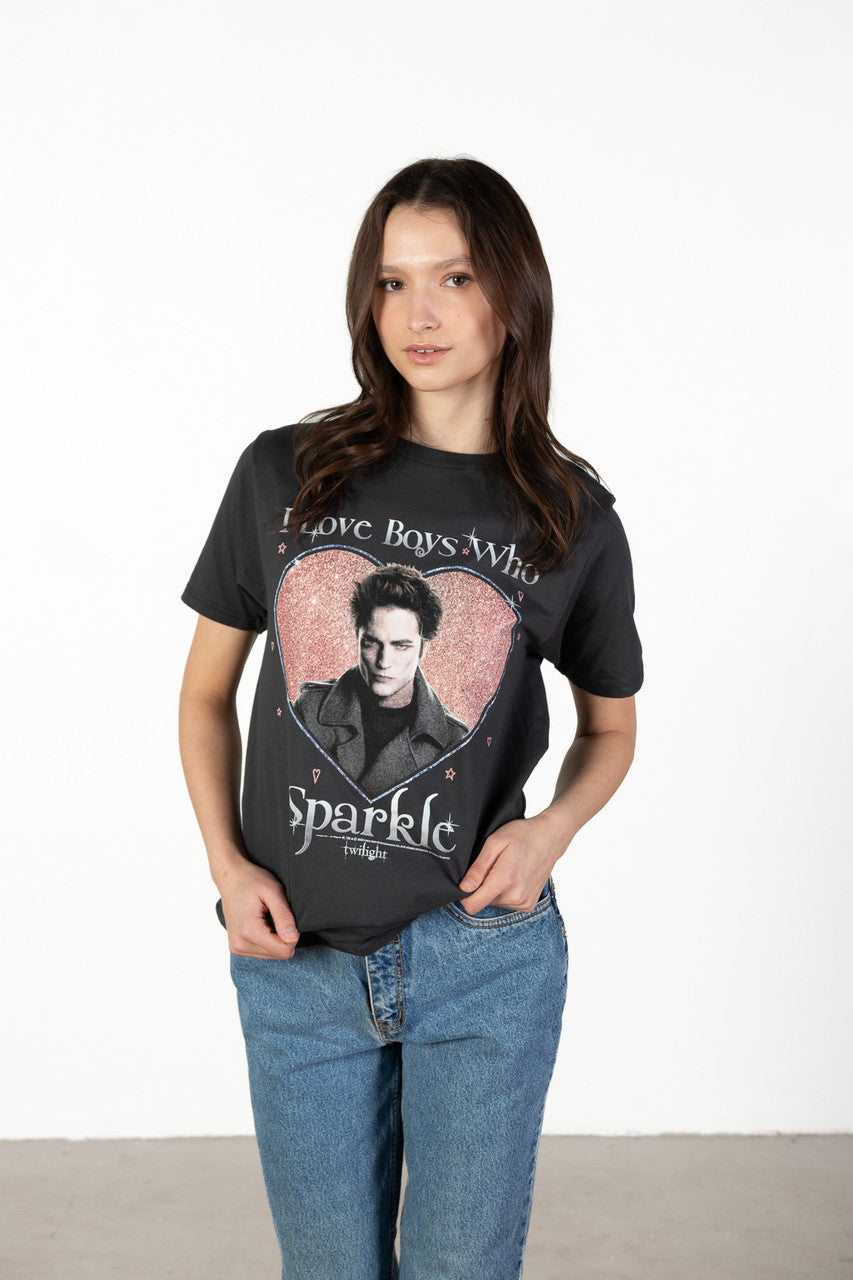 I Love Boys Who Sparkle T-Shirt
