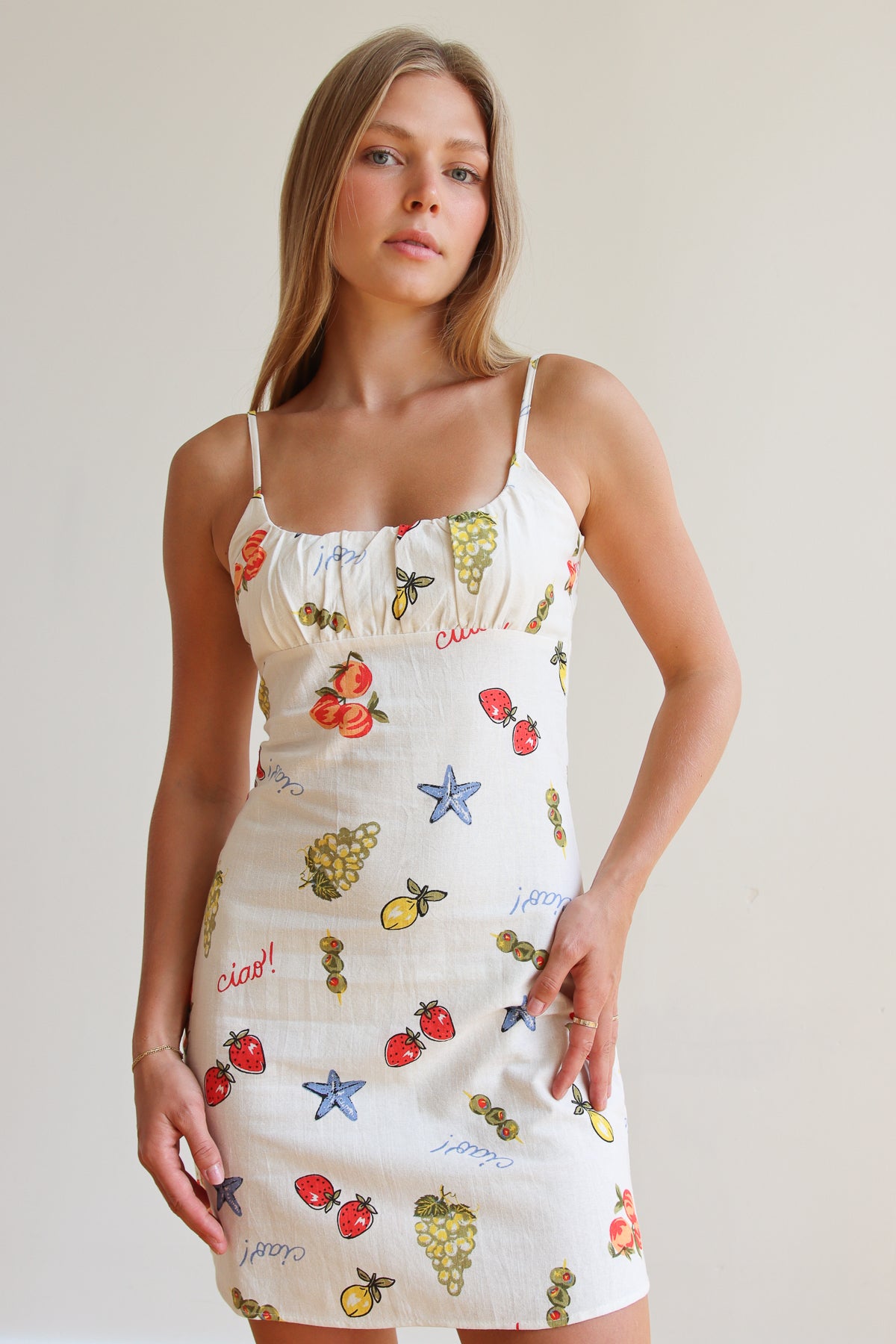 Italia Market Dress Front View