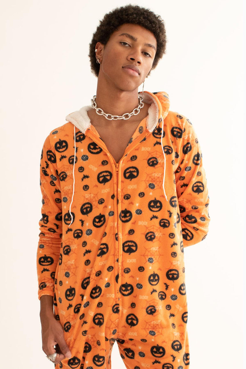 Jack-O-Lantern Boo! Onesie Pajamas