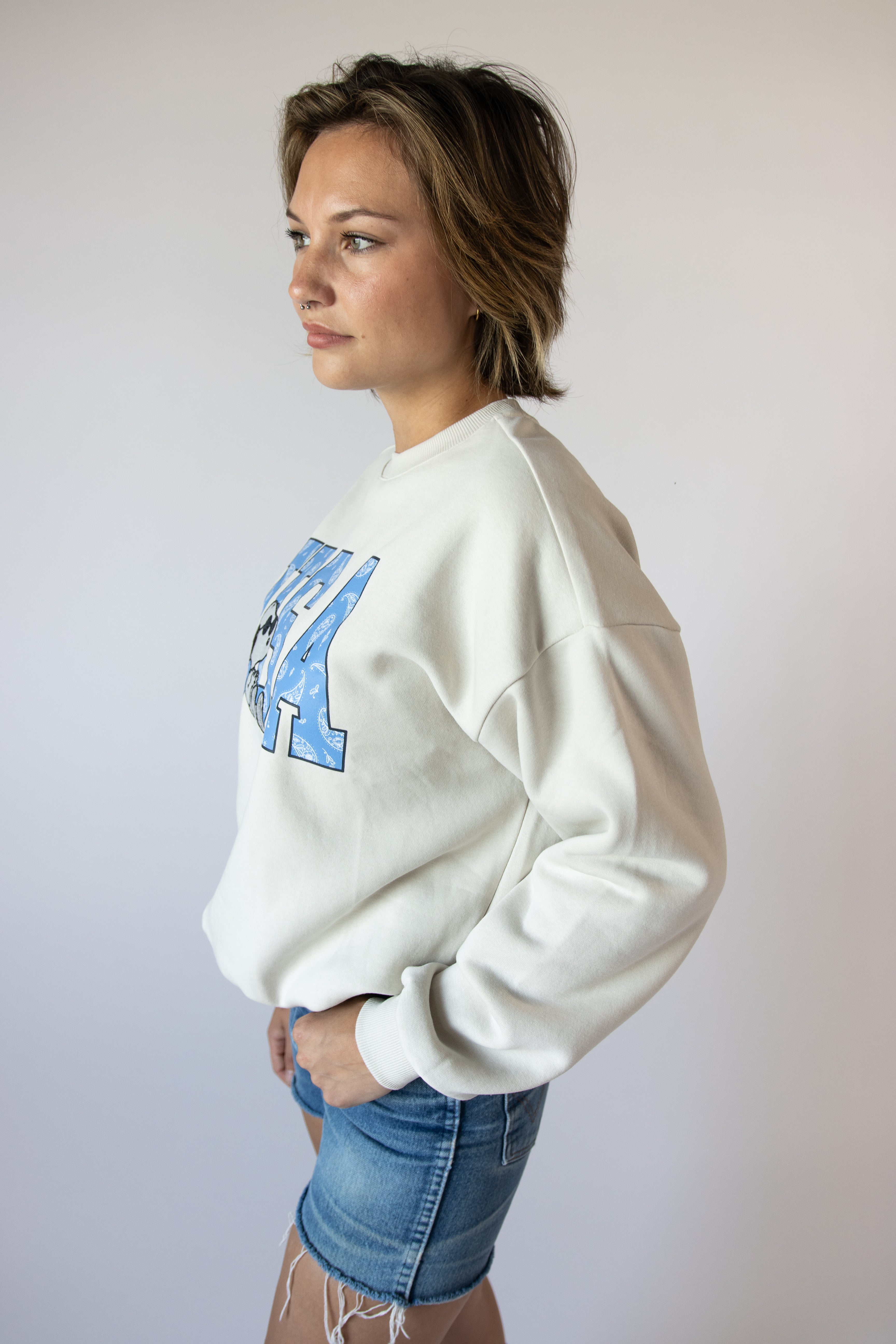 Joe Cool Snoopy USA Sweatshirt