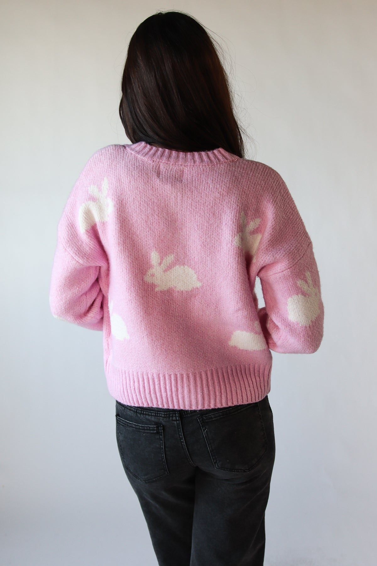 Knit Bunny Cardigan