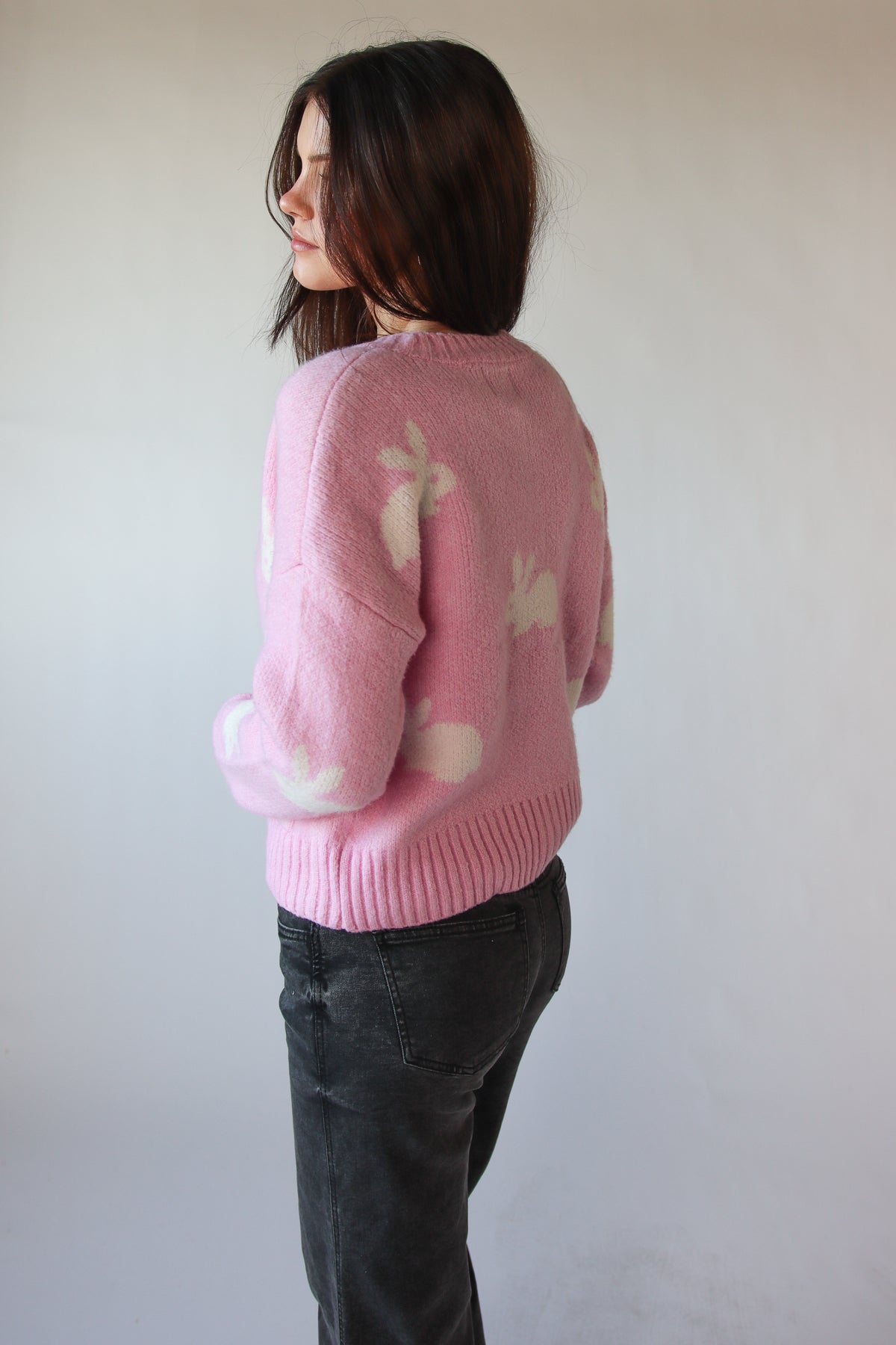 Knit Bunny Cardigan