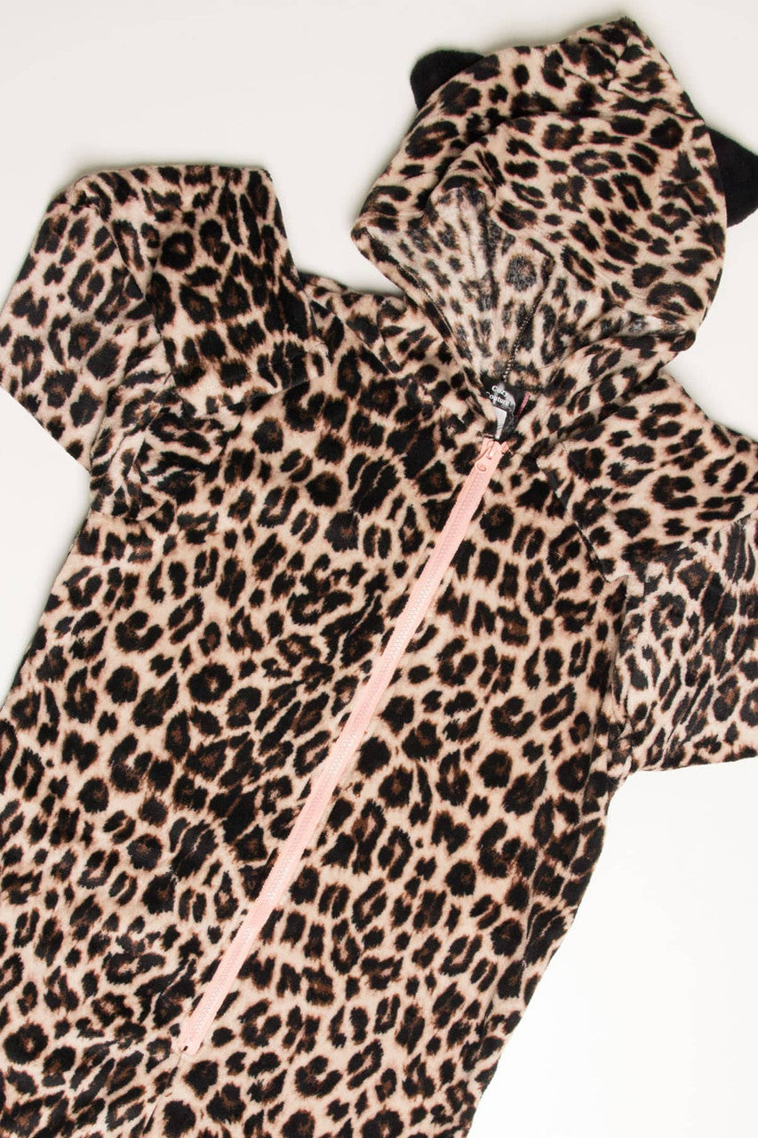 Leopard Onesie Pajamas 1