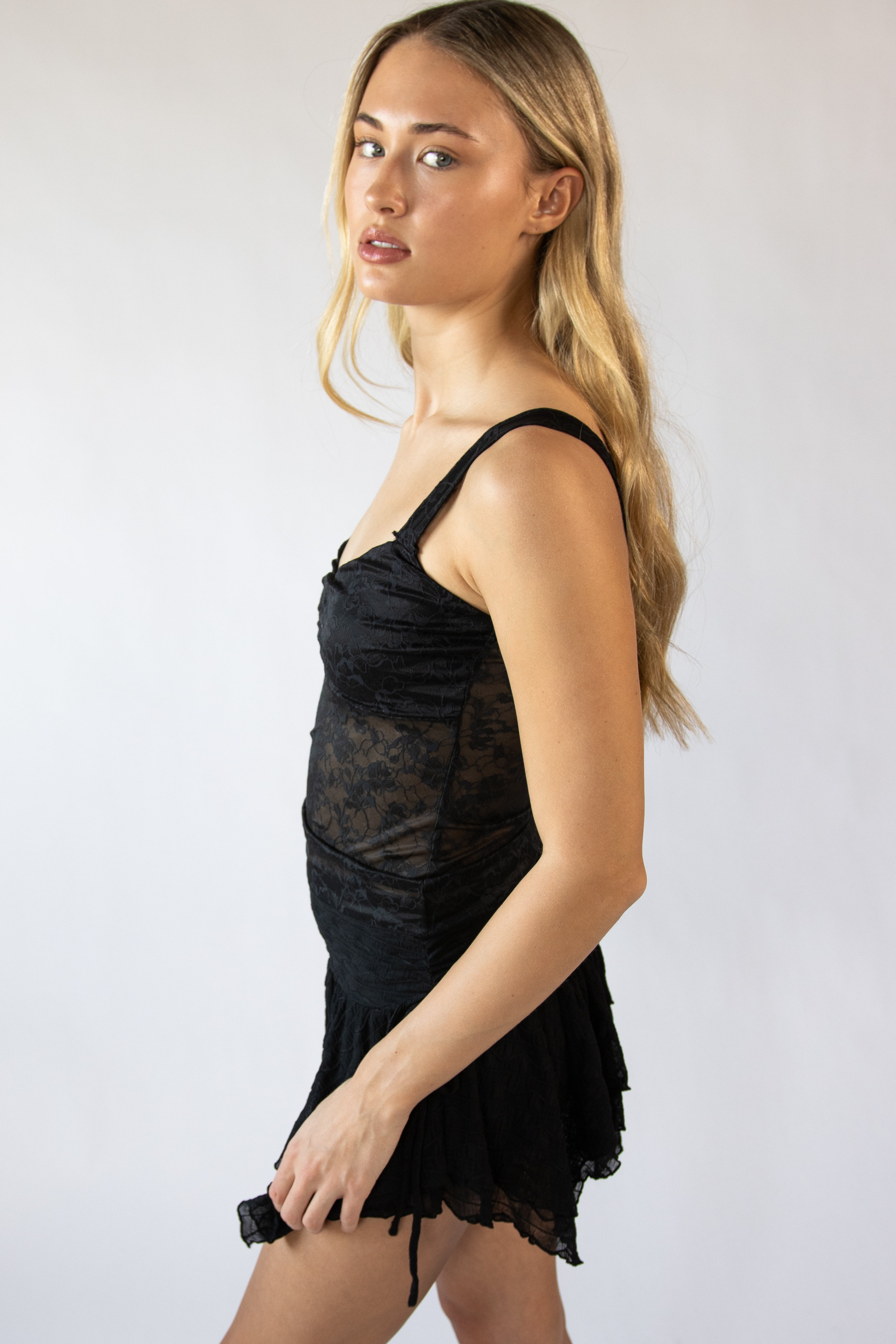 Lace Sweetheart Tank Top