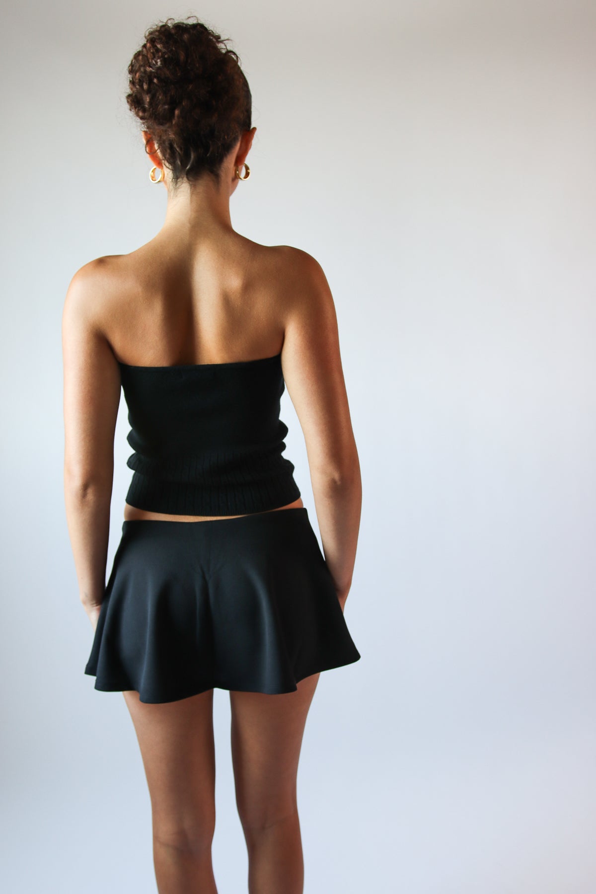 Low Rise Mini Circle Skort