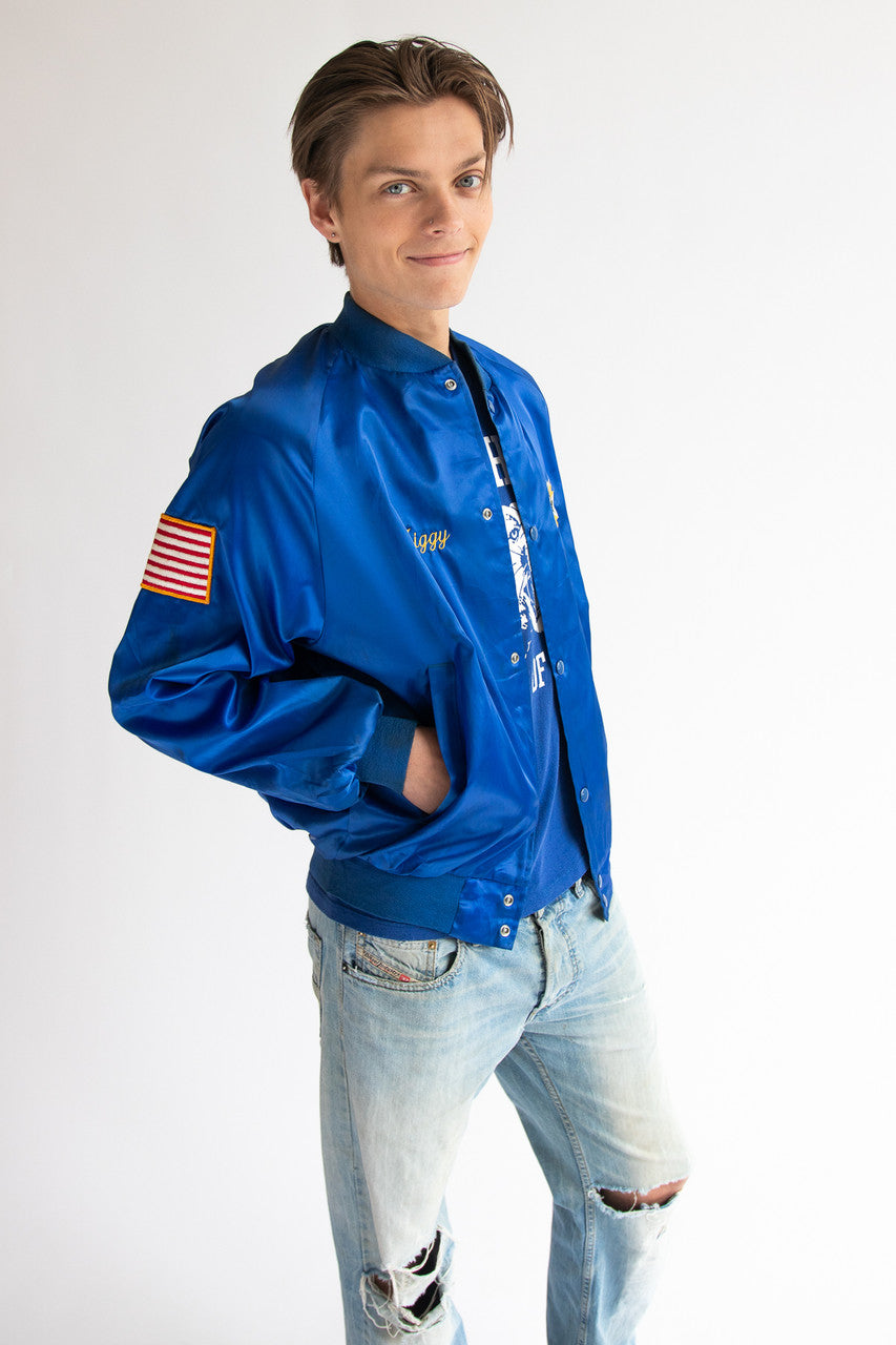 Vintage VFW Color Guard "Ziggy" Embroidered Westark Jacket With Patches