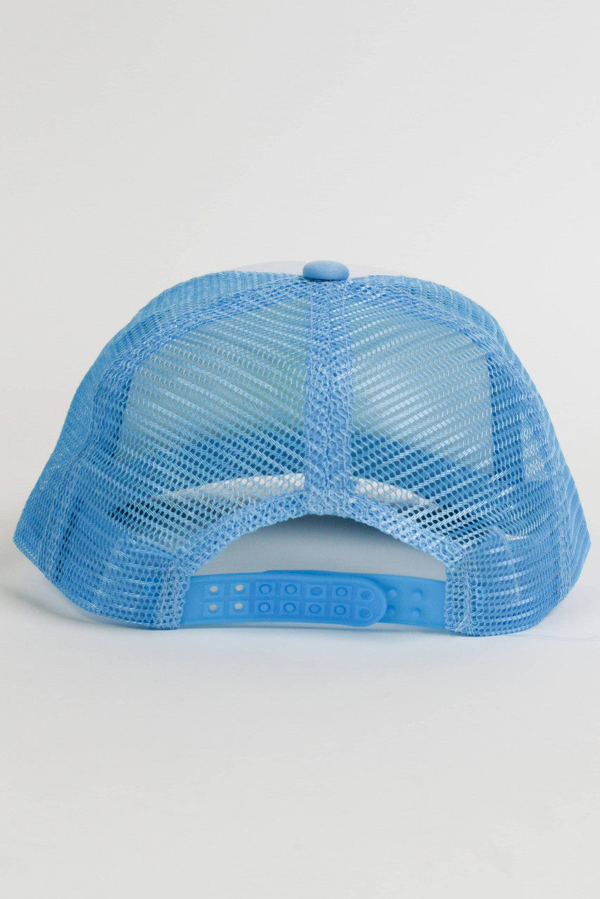 Checker Smiley Trucker Hat