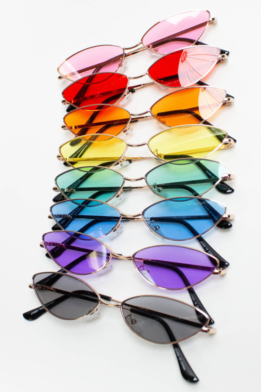 Cat Eye Wire Sunglasses