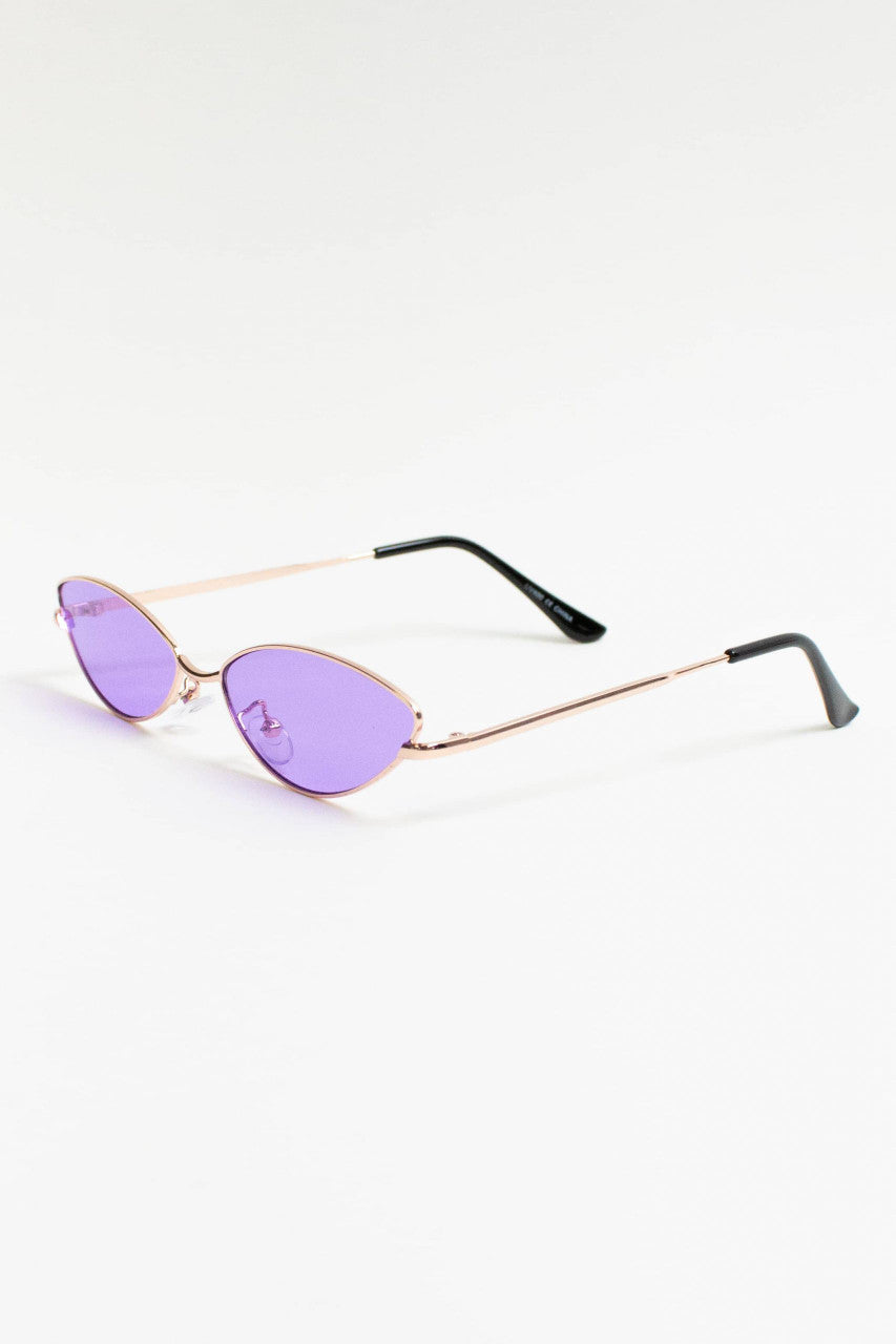 Cat Eye Wire Sunglasses