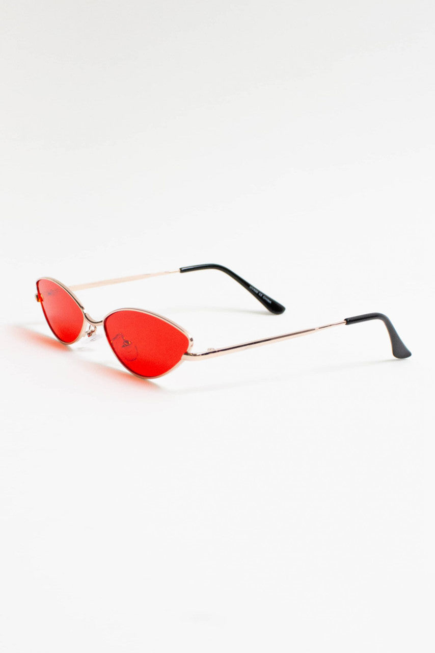 Cat Eye Wire Sunglasses