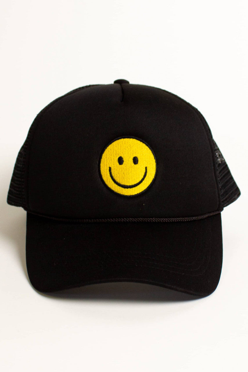 Smiley Face Trucker Hat