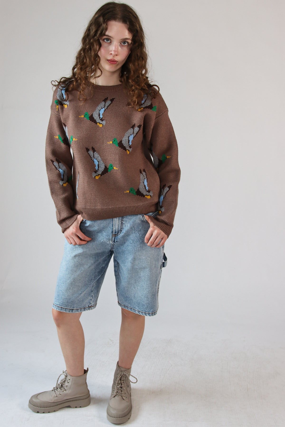 All Over Mallard Sweater