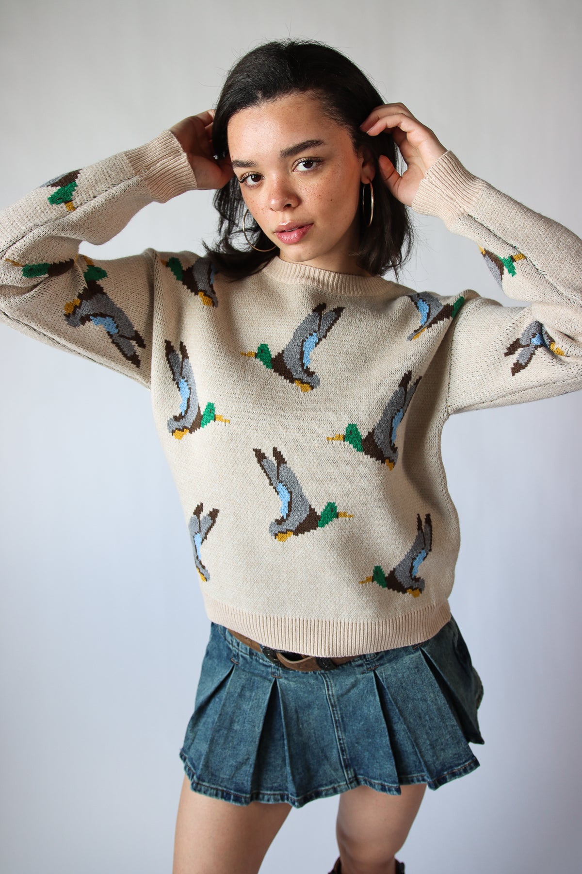 All Over Mallard Sweater
