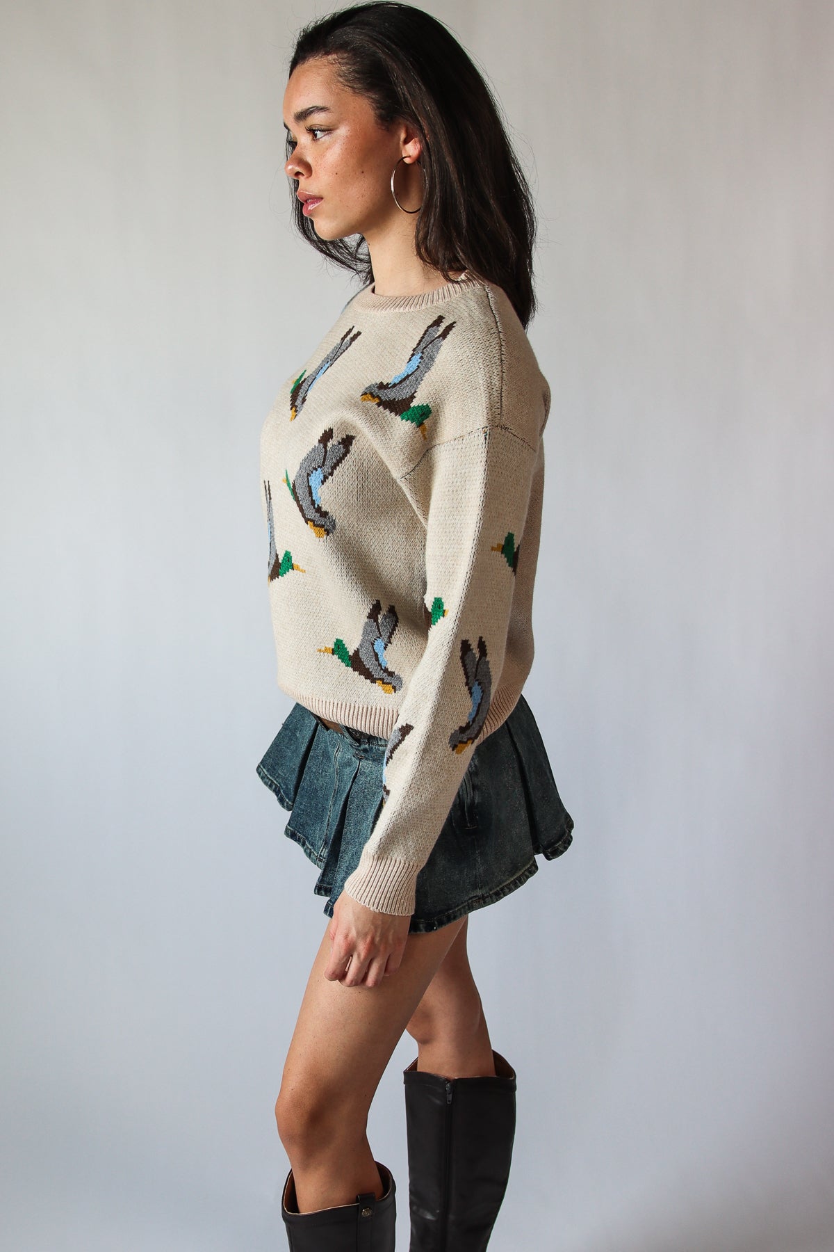 All Over Mallard Sweater