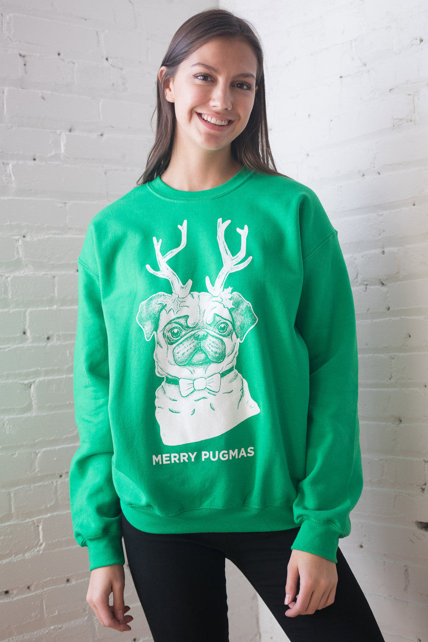 Merry Pugmas Sweatshirt