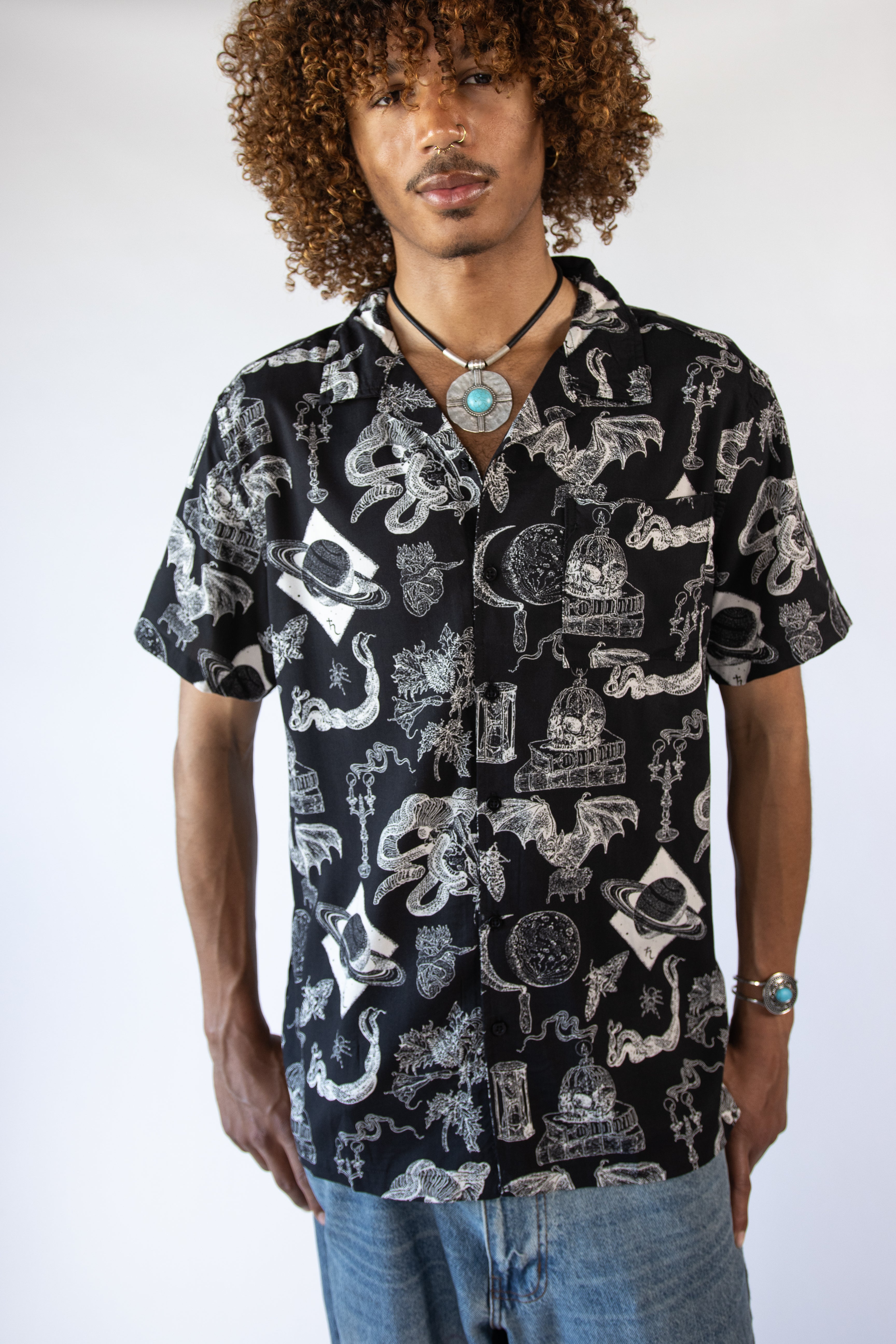 Moonlight Ritual Button Up Shirt