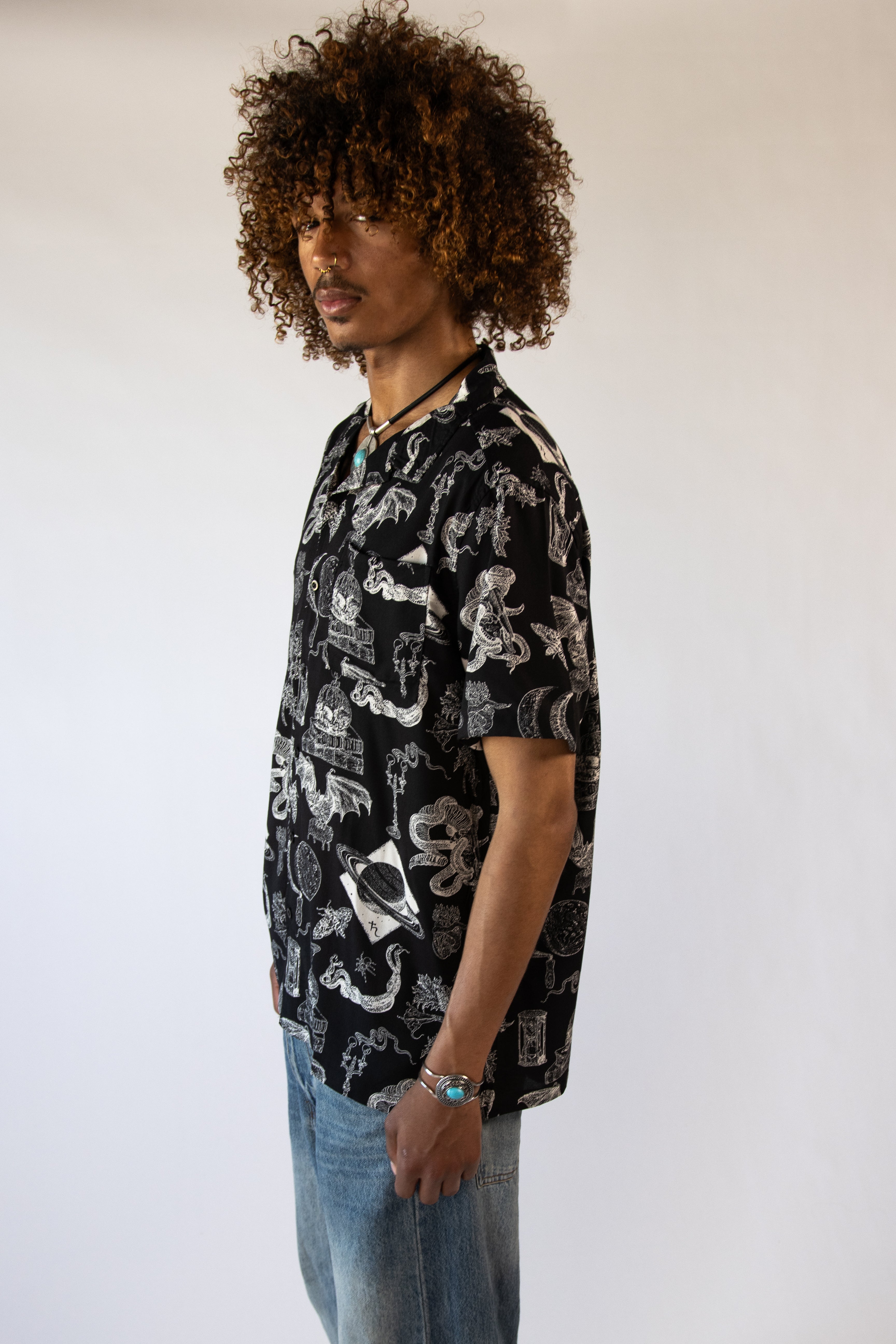 Moonlight Ritual Button Up Shirt