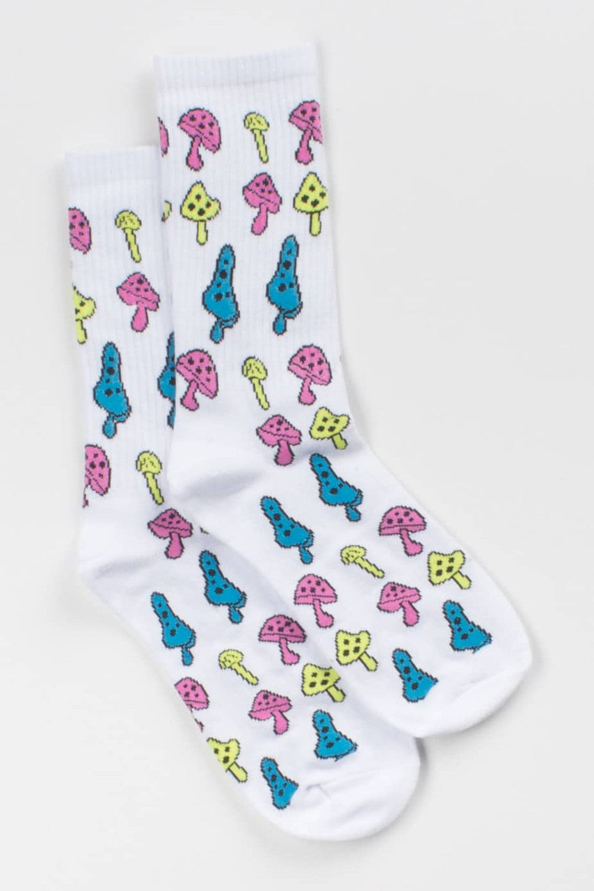 Multicolor Mushrooms Socks