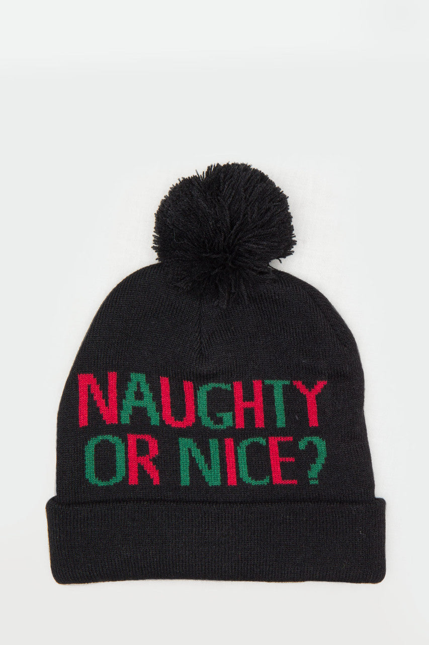 Naughty or Nice Cap